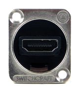 Switchcraft EHHDM12 HDMI Feedthru Panel Jack, Nickel Finish