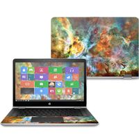Mightyskins Skin Compatible with Hp Pavilion X360 14" (2017) - Space Cloud | Protective, Durable, and Unique Vinyl Decal Wrap Cover | Easy to Apply, Remove, and Change Styles | Made in The USA