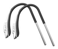 BlueAnt SP-091004-621 Rubberized Metal Ear Hook for T1/V1x/V1/Z9i/Z9 Bluetooth Headsets - Pack of 2 - Retail Packaging - Black