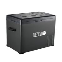 ICECUBE 42qt (40L) Elite Series 12V Portable Electric Refrigerator, Fridge Freezer, AC/DC 2-Way, Iceless Operation, Compatible All Vehicle Types, RV, Camping, Outdoor Cooler