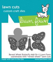 Lawn Fawn Reveal Wheel Butterfly Add-On Die (LF1910)