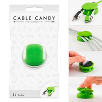 Cord Management & Cable Organizer - Cable Candy - Turtle Green