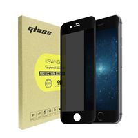 KSWNG TD068 iPhone 8 Plus / 7 Plus Privacy Screen Protector, iPhone 8 Plus Screen Protector Anti-Spy Tempered Glass Screen 9H Premium Anti-Scratch/Fingerprint