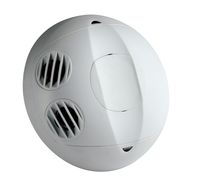 Leviton OSC05-U0W Ceiling Mount Occupancy Sensor, Ultrasonic, 180 Degree, 500 sq. ft. Coverage, Self-Adjusting, White