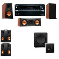 Klipsch RP-150M-CH Monitor Speaker 5.1 SW-112 Onkyo TX-NR636