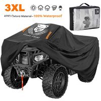 ATV Cover Heavy Duty Waterproof 3XL 101 Inches 420D Oxford Cloth Quad ATC 4 Wheeler Covers All Season Weather Proof Outdoor UV Protection for Kawasaki Yamaha Suzuki Honda Polaris-ClawsCover