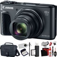 Canon PowerShot SX730 HS Digital Camera (Black) (International Model) with Extra Accessory Bundle