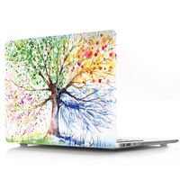 Basus(TM) 2016/2017 MacBook Pro 13 Inch Decal Model A1706/A1708 Vinyl Sticker Skin Anti-Scratch Removable Cover for Apple Macbook Pro 13-Inch w/or w/out Touch Bar (Colorful tree)