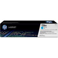 HP 126A Cyan LJ Cartridge126A 1K CYAN CP1025 SERIES