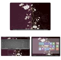 Decalrus - Protective Decal Floral Skin Sticker for Dell Latitude 5590 (15.6" Screen) case Cover wrap DElatitude15_5590-54