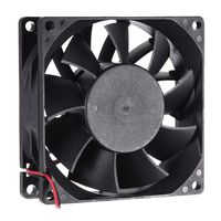 uxcell SNOWFAN Authorized 80mm x 80mm x 25mm 12V Brushless DC Cooling Fan 0375