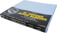 (100) 12" Record Outer Sleeves - Extra Heavy Duty 4 Mil Thick - Polypropylene - 12-3/4" x 12-1/2" - Archival Quality