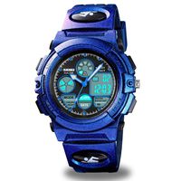 Kids Digital Sport Watch, Boys Girls Waterproof Sports Outdoor Watches Children Casual Electronic Analog Quartz Wrist Watches with Alarm Stopwatch (Gradient Purple)