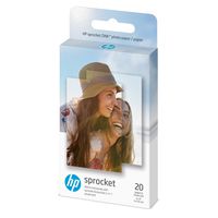 HP 1AH01A Wireless ZINK 2x3" Sticky-Backed Photo Paper,20 sheets