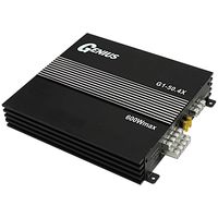 Genius G1-50.4X 600 Watts-Max Car Amplifier Black Frame Professional Class AB