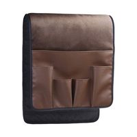 BCDshop Anti-Slip Sofa Couch Chair Recliner Armrest Organizer Pouch Soft Caddy Holder Bag (Coffee)