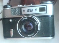 FED-5 USSR Soviet Union Russian 35 mm Rangefinder film camera Industar-61 L/D Lens