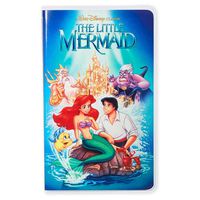 Disney The Little Mermaid Vhs Case Style Journal