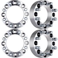 ECCPP 4 PCS 2" 8x6.5/8x165.1 Wheel Spacers 9/16" studs | 8 lug Adapters for 1994-2010 Dodge Ram 2500