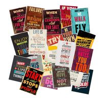 Inspirational Sayings VSCO Stickers Set, 25 pcs Premium Motivational Words Decals for Water Bottle, Hydro Flask, Skateboard, Laptop, MacBook, Helmet, Phone, Car, Suitcase