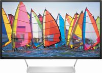 HP - Pavilion 32" LED QHD Monitor - Black with Silver stand