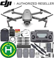 DJI Mavic 2 Pro Drone Quadcopter with Hasselblad Camera 1" CMOS Sensor with Fly More Kit Combo Landing Pad Bundle