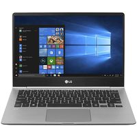 LG gram Laptop - 13.3" Full HD Display, Intel 8th Gen Core i7, 16GB RAM, 256GB SSD, 20.5 Hour Battery Life, Thunderbolt 3 - 13Z990-R.AAS7U1 (2019), Dark Silver