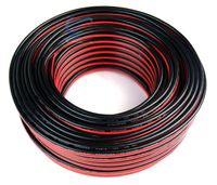 Audiopipe 12 GA Gauge Red Black Stranded 2 Conductor Speaker Wire For Car, Home Audio, 100 feet