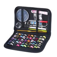 130 Mini Sewing Kit, Southsun DIY Premium Sewing Supplies for Kids, Beginner, Travel, Emergency with Scissors, Thimble, Thread, Needles, Tape Measure, Carrying Case and Accessories