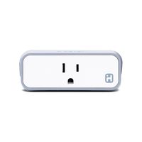 iHome iSP8 Wi-FI SmartPlug, Use your voice to control connected devices, handheld remote included, Works with Alexa, Google Assistant and HomeKit enabled smart speakers