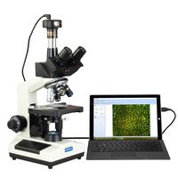 OMAX 40X-2000X Compound Advance Darkfield Trinocular LED Microscope with 5.0MP Digital Camera