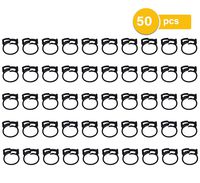 50 pcs of cable clips for desk cable management - easy to use cord organizer - cord management for home and office - cable organizer desk - wire management - wire organizer for under the computer desk