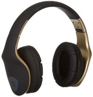 Mental Beats 61859 Xpert Pro Headphones with Mic, Gold
