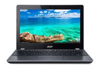Acer C740-C3P1 Chromebook (Chrome OS, Intel Celeron 3205U 1.5 GHz, 11.6" LED-lit Screen, Storage: 16 GB, RAM: 2 GB) Grey