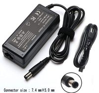 65W AC Adapter for HP 2000-2B09WM 2000-2A20NR, HP Pavilion DV7 DV6 DV5 DV4 DM4 G7 G6 G4 G60 Series dv6-1378nr dv6-1259dx dv6-3127dx dv4-1548nr dv4-2145dx g7-2269wm g7-1260us dm4-1160us Power Cord