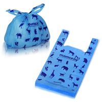 Momcozy Diaper Disposable Bags, Poop Bags with Tie Handle, Durable and Unscented Portable Disposable Waste Bag for Dirty Diapers, Pet Waste, Fruit Peels, Food Debris - 90 PCS