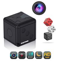 Mini Wireless Action Dice Camera - Full HD Cameras with Motion Detection & Night Vision, Monitoring and Cam Recorder for Home & Office, Nanny Cam, Camaras para Casas