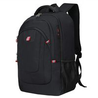17.3 inch Laptop Backpack Lightweight Large Travel Computer Rucksack College School Daypack Bag for Men and Women (Black S3)
