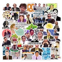 Cool Laptop Stickers Office Decals 50 Pack for iPad MacBook Phone Skateboard Water Bottles Car Teens Stickers