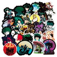 My Hero Academia Stickers, 100 PCS Waterproof Anime Stickers Collectibles Car Snowboard Bicycle Luggage Pad MacBook Water Bottle Skateboard Stickers Anime Lover Gift