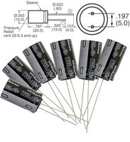 Nichicon 2200uF 10v radial capacitors, Tolerance 20%, @105C, 10X 20mm ( Pack of 6)