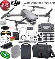 DJI Mavic 2 Pro Drone Quadcopter with Hasselblad Camera 1" CMOS Sensor with Fly More Kit Combo Must Have 3 Battery Kit with Free 8PC Filter Kit