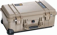 Pelican 1510 Laptop Overnight Case With Foam (Desert Tan)