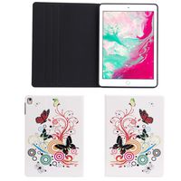 Dream Wings iPad 10.2 2019 Case, Slim Book Style Stand Magnetic Smart Cover for Apple iPad 7th Generation 10.2"/ iPad Air 3/ iPad Pro 10.5 inch Tablet (White)