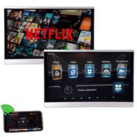 (Pair) 12.5" Android 9 Car Headrest Monitors RSE Screen Mirroring WiFi - 2+32GB AUTOTAIN MEGA-20