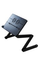 idee Portable Adjustable Height and Angle Ergonomic Reading Stand, Book Holder, Tablet Stand, Document Holder, Black