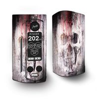 IT'S A SKIN Decal Vinyl Wrap for Wismec Reuleaux RX Gen3 Dual Vape Sticker Sleeve Cover/Tattered Skull Blood Skull Dead
