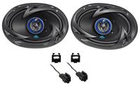 Autotek Front Factory Speaker Replacement Kit for 2003-2005 Dodge Ram 2500/3500
