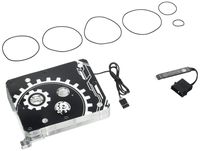 Bitspower Asrix 99 Nickel Plate Clear