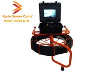 Kyrie Cam 1500S CTR - 150' sewer camera with 512 hz Sonde, footage counter